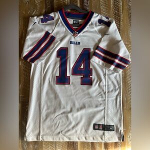 Stefon Diggs 14 Bills Nike White Jersey youth large